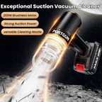 PORTAIR™ 21000 Pa Suction Power 4 in 1 Rechargeable 6000mAh Cordless Vacuum Cleaner & Blower